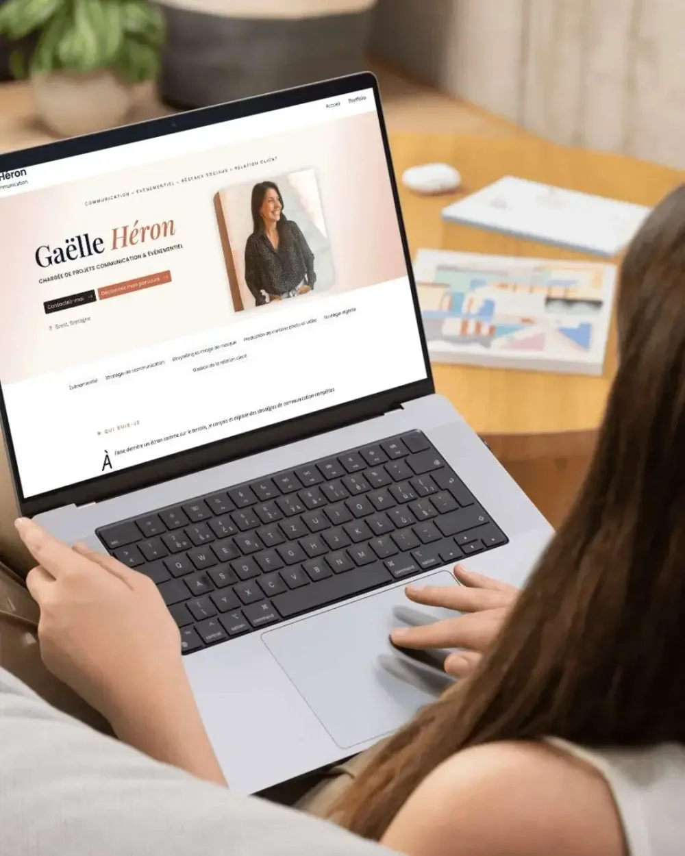 Gaëlle Héron – chargée de communication Site de chargée de communication sur Brest